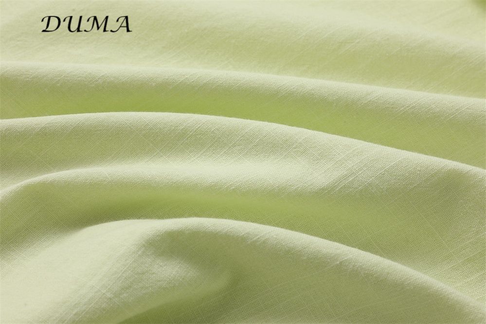 "DUMA"Half-sleeved men's clothing Shirt In the summer Solid color Business Leisure Half-cardigan
