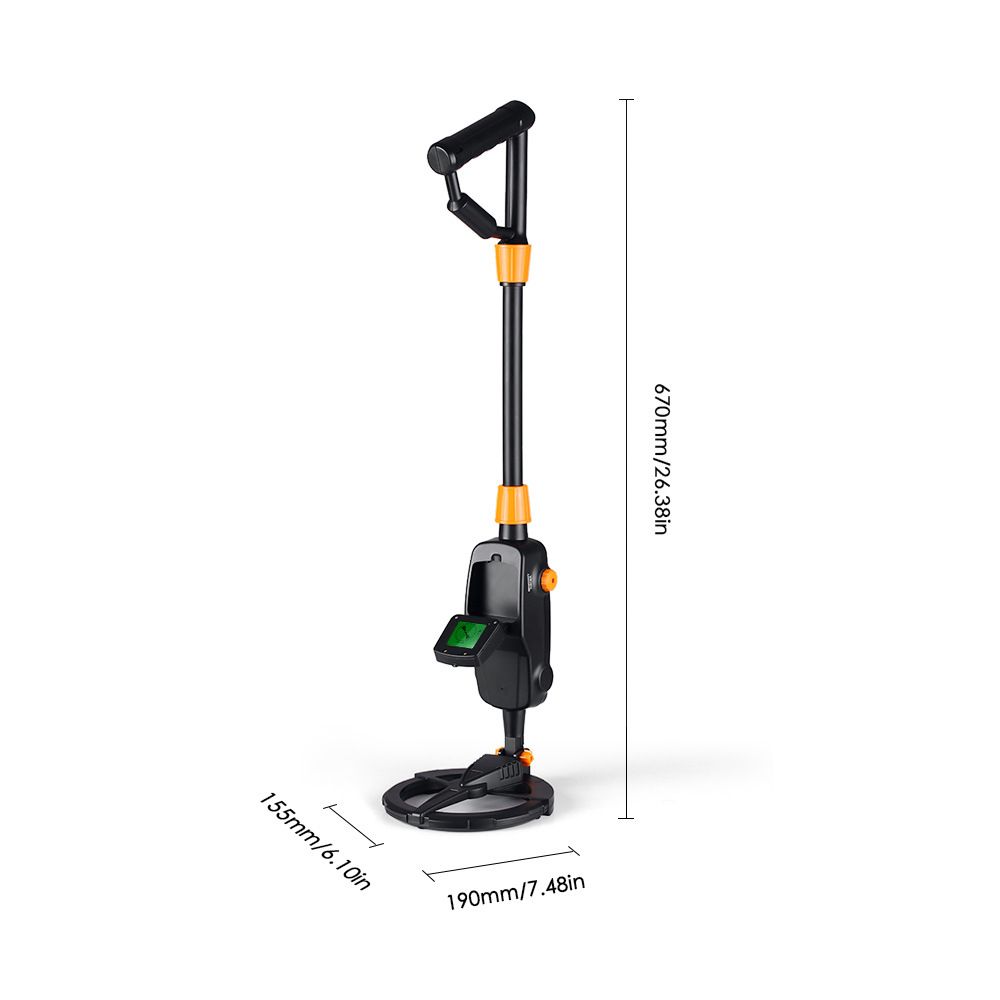 MD1008A Metal Detector Outdoor Treasure Hunt Metal Inspection Exploration Coin Metal Detector Children's Treasure Hunt Detector