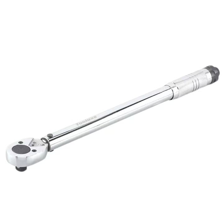 Torque Wrench 1/2" Driver 10-150 ft / lb 18" Long Press Type Hand Tool with Shell