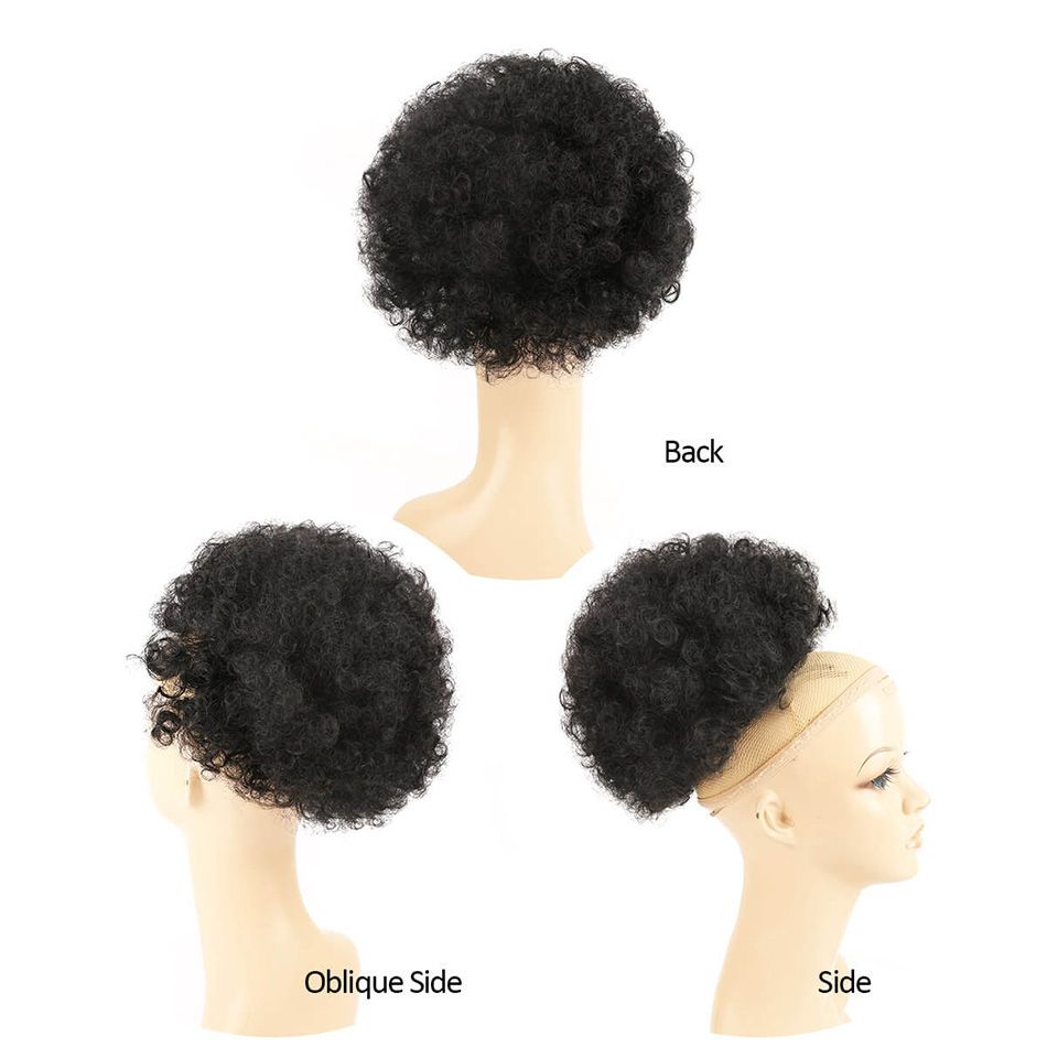 Best Price For Synthetic Afro Puff Drawstring Ponytail For Girls Kids 