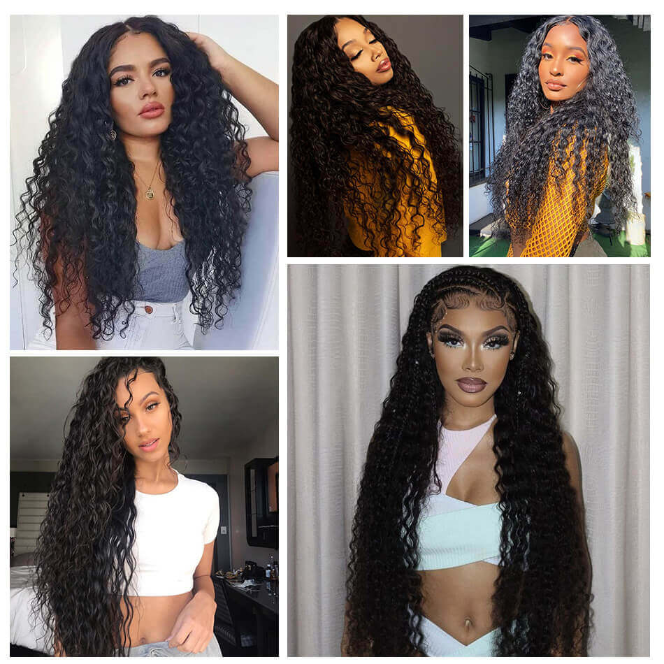 Synthetic Kinky Curly Hair Bundles Long Jerry Curly Hair Weave Anjo Plus Hair Extensions Organic Ice Silk High Quality Weaving 9PCS/300grams Full A Head