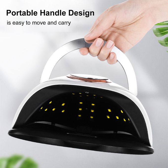 168W LED UV Nail Lamp Kits Fast Dryers 4 Timer Setting