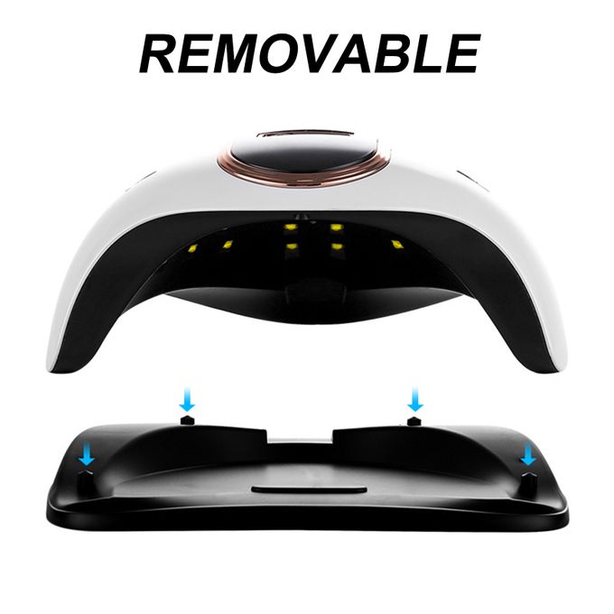 168W LED UV Nail Lamp Kits Fast Dryers 4 Timer Setting