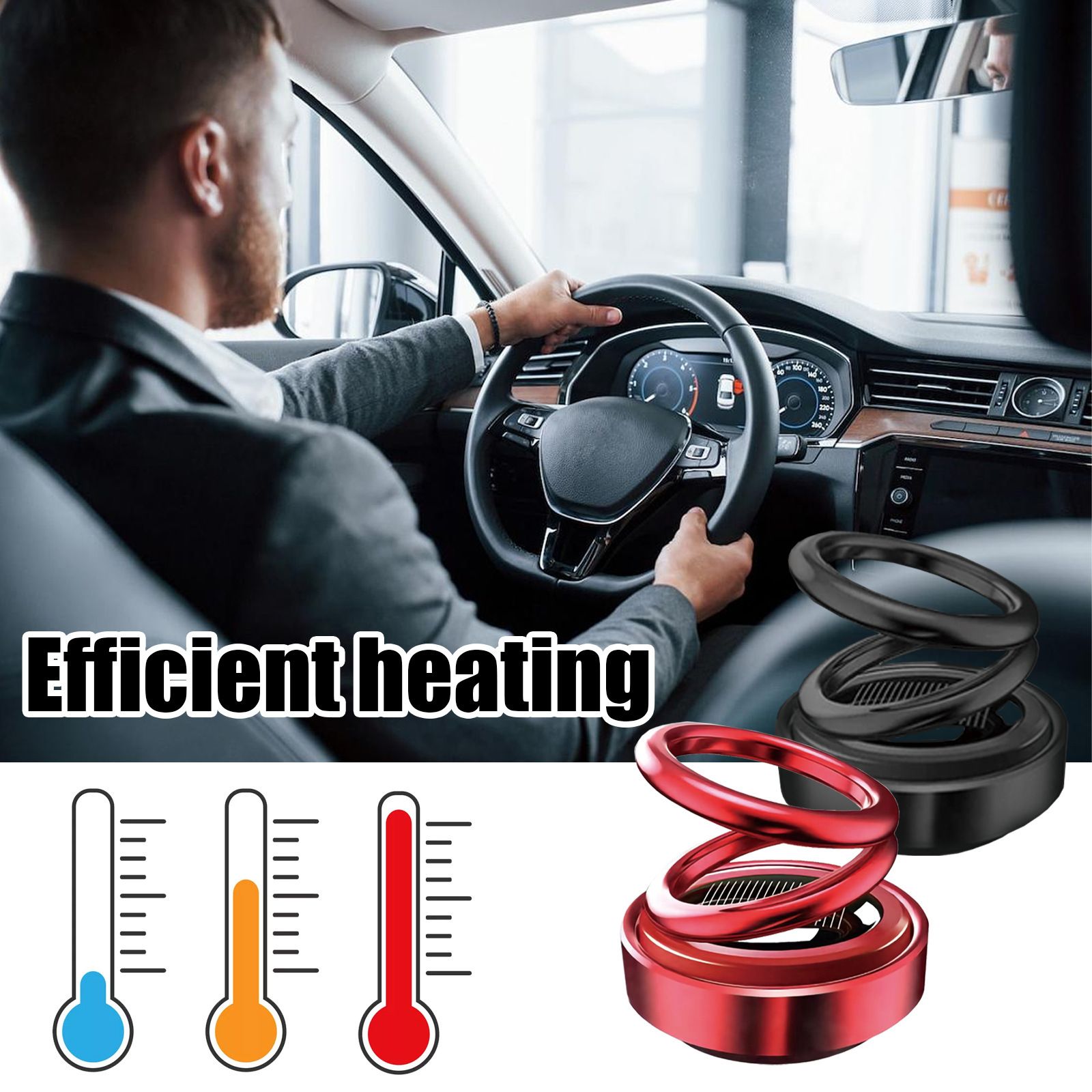 Portable Miniature Vibrating Radiator - Helps Cool Cars  Engine Cooling