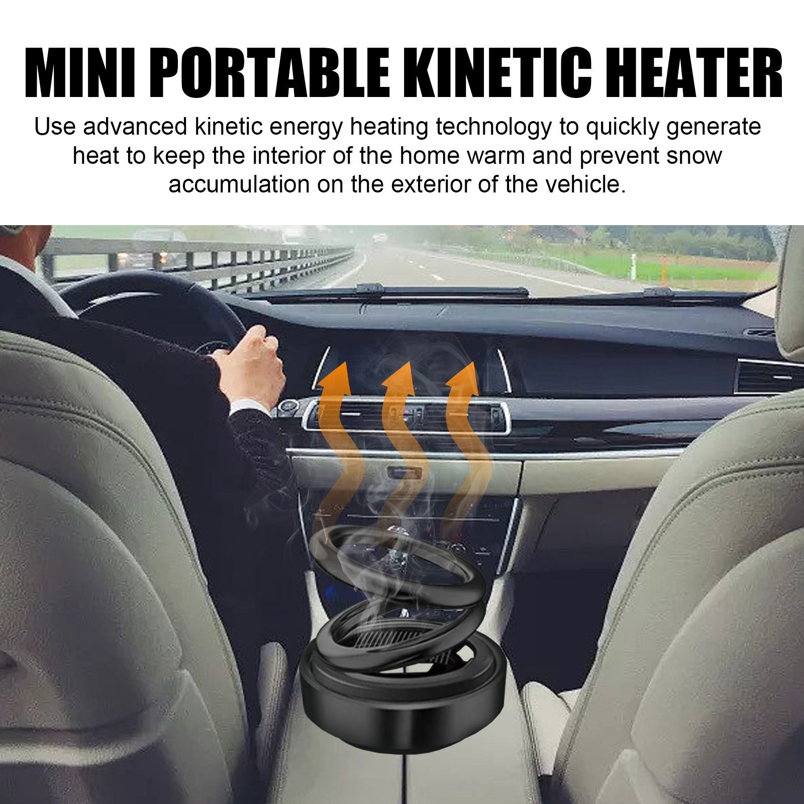 Portable Miniature Vibrating Radiator - Helps Cool Cars  Engine Cooling