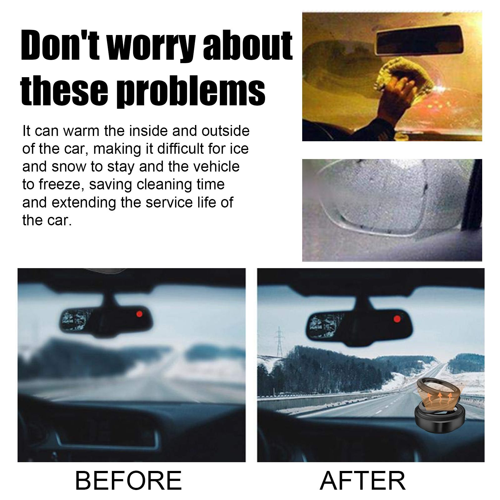 Portable Miniature Vibrating Radiator - Helps Cool Cars  Engine Cooling