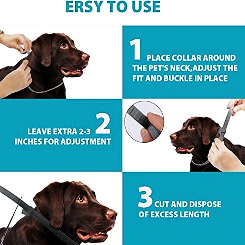 New 38/70CM Pet Supplies  Anti Flea Ticks Antiparasitic Cats Collars Dog Protection Retractable Collars For Puppy Cat Large Dogs Accessorie