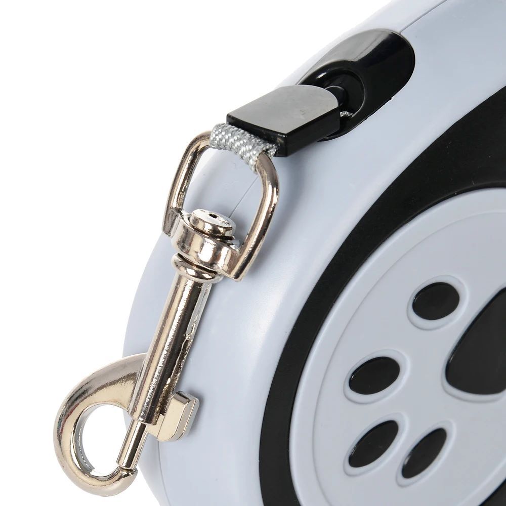 3m 5m Dog Paw Design Leash For Small Medium Large Dogs Outdoor Walking Puppy Strong Retractable Nylon Rope Yorkies Pet Supplies Dog Collars