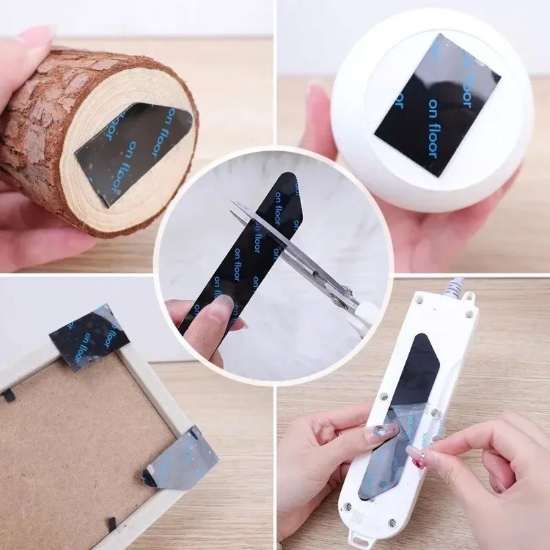 16/40PCS Carpet Non-slip Sticker Reusable Washable Anti Curling Carpet Patch Fixed Stickers Floor Rug Mat Tape Gripper Corner Pad 
﻿