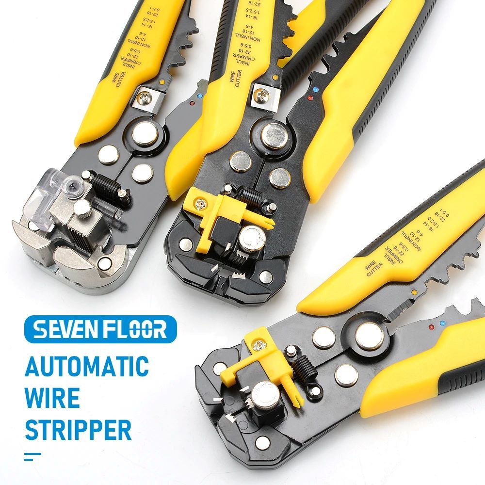 Professional Electrician Wire Hand Tool Terminal Set Cable Stripper Cutter Crimper Automatic Wire Crimping Stripping Plier Hand Tools