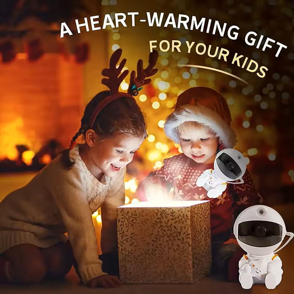 Astronaut Galaxy Projector Star Projector Galaxy Night Light Space Buddy Projector with Nebula Remote Control for Bedroom home