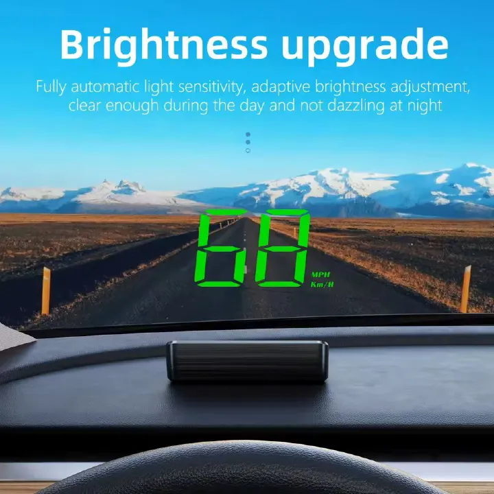 Car Head Up HD Display M2 GPS Speedometer Speed KMH Digital HUD Windshield Projector For All Cars Auto Electronics Accessories