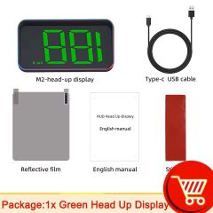 Car Head Up HD Display M2 GPS Speedometer Speed KMH Digital HUD Windshield Projector For All Cars Auto Electronics Accessories