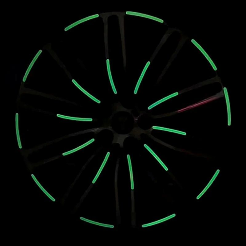 20Pcs Car Motorcycle Wheel Reflective Strips Colorful Hub Stickers Car Styling Decal Sticker Auto Moto Decor Decals Accessories
﻿