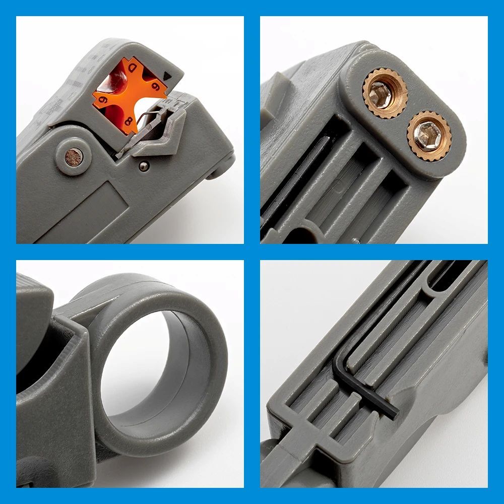 Stripping Pliers Decrustation Wire Cable Tools Stripper Stainless Steel Hexagon Wrench Accessorie Insulated Electrical Straight