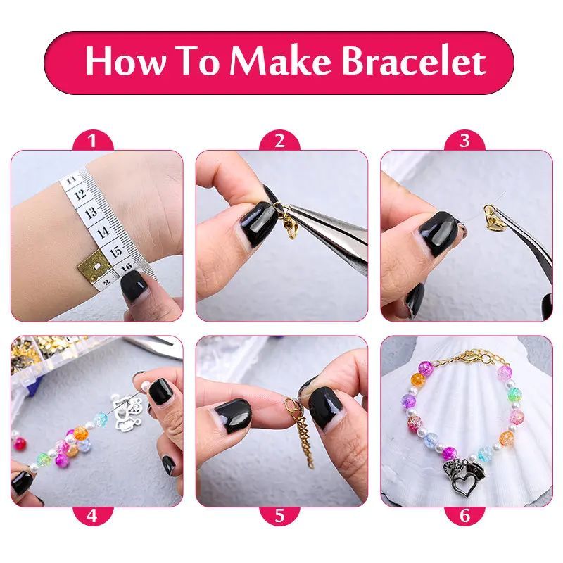 Jewelry Making Supplies Kit with Jewelry Tools, Jewelry Copper Wires Thread and Jewelry Findings for Jewelry Repair and Beading  Hand Tools