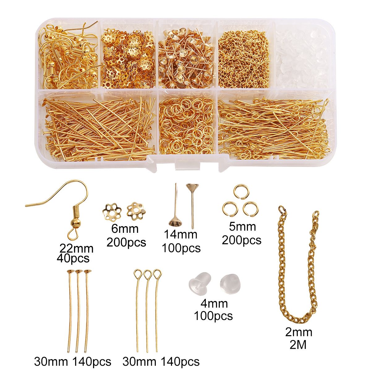 Jewelry Making Supplies Kit with Jewelry Tools, Jewelry Copper Wires Thread and Jewelry Findings for Jewelry Repair and Beading  Hand Tools