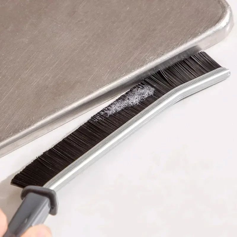 2Pcs Durable Grout Gap Cleaning Brush Kitchen Toilet Tile Joints Dead Angle Hard Bristle Cleaner Brushes For Shower Floor Line