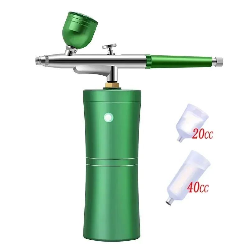 7.4v Airbrush Nail With Compressor Portable Air Brush Nails Compressor For Nail Art Painting Airbrush Compressor Paint Crafts