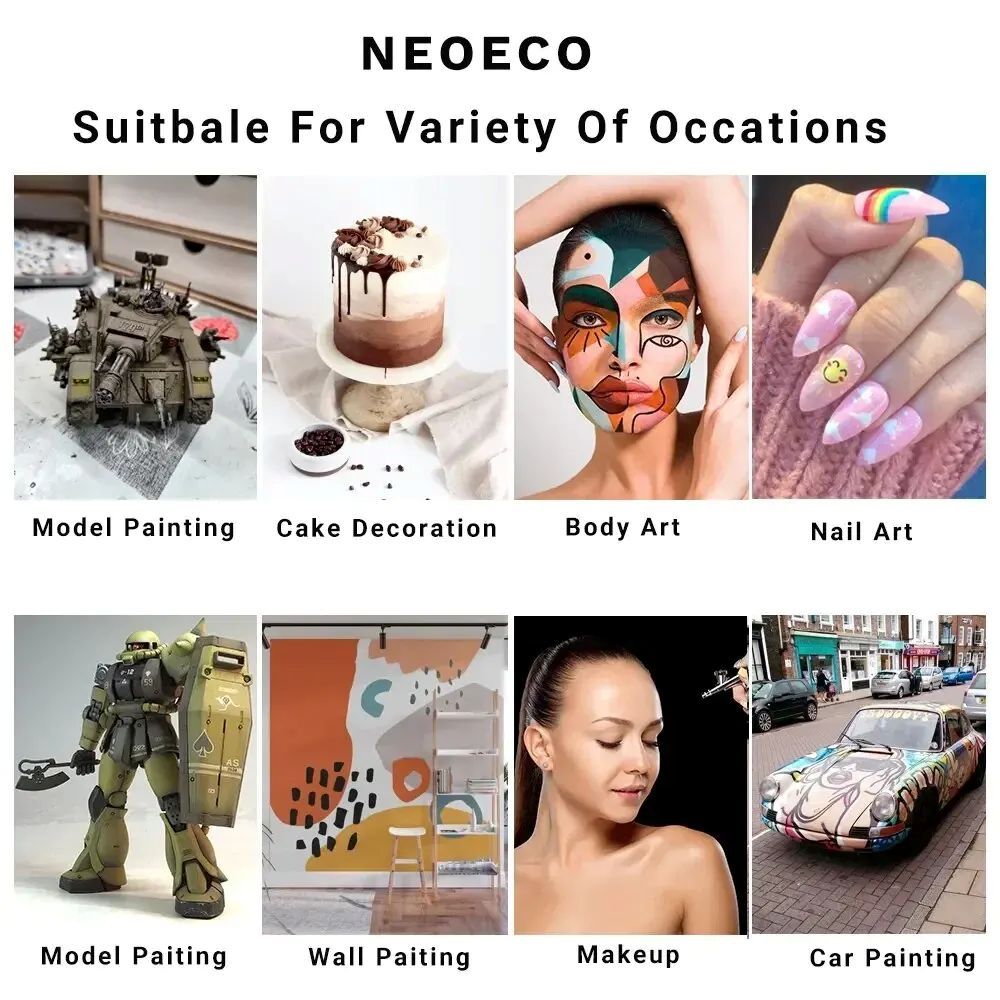 7.4v Airbrush Nail With Compressor Portable Air Brush Nails Compressor For Nail Art Painting Airbrush Compressor Paint Crafts