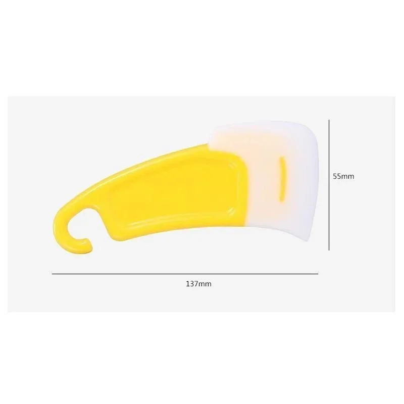 3Pcs Cleaning Spatula Kitchen Scraper Soft Blade Scraper Brush Dirty Pan Pot Dishes Cleaner Tools Cooking Baking Tool Kitchen Gadget