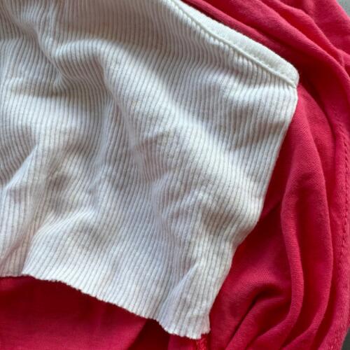 2025 T-shirts fashion summer women's fashionable pink ladies cotton rosy red fake two pieces lady clothing shirt sexy scoop neck short sleeve leisure comfort