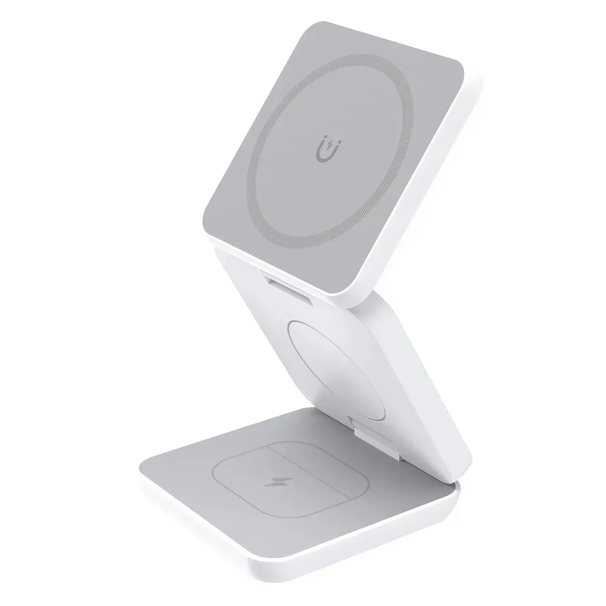 1pc 3in1 Magnetic Folding Wireless Charger Fast Charger for Apple Phone Watch