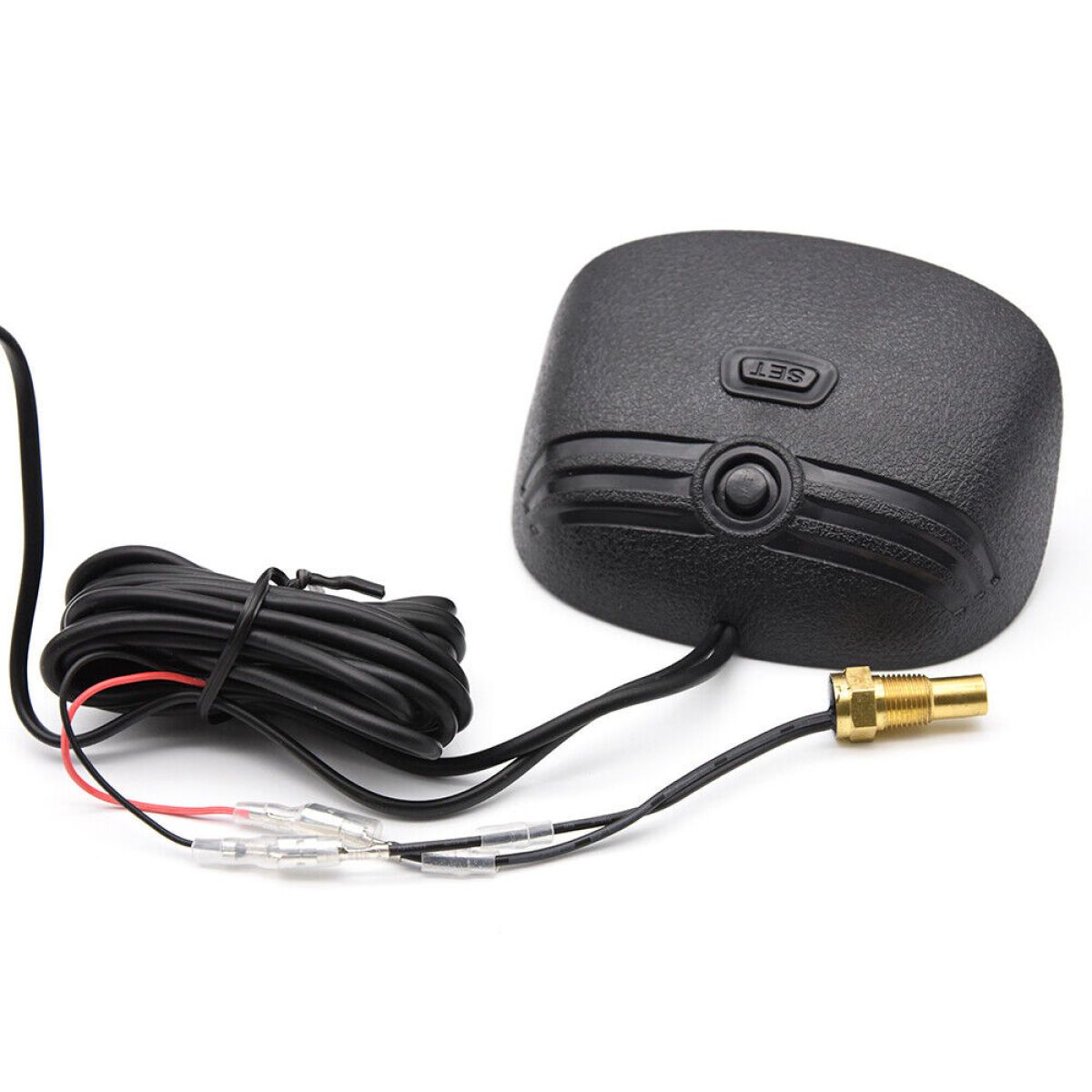 1pc Car LCD 2 in 1 Car Truck Water Temperature Gauge Meter Voltmeter Voltage Gauge