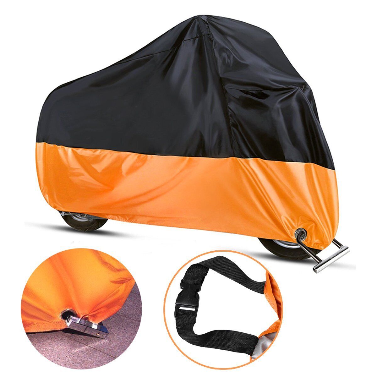 1pc M L XL XXL XXXL XXXXL Motorcycle Cover Waterproof Large Bike Outdoor Rain Dust Protector UV Proof