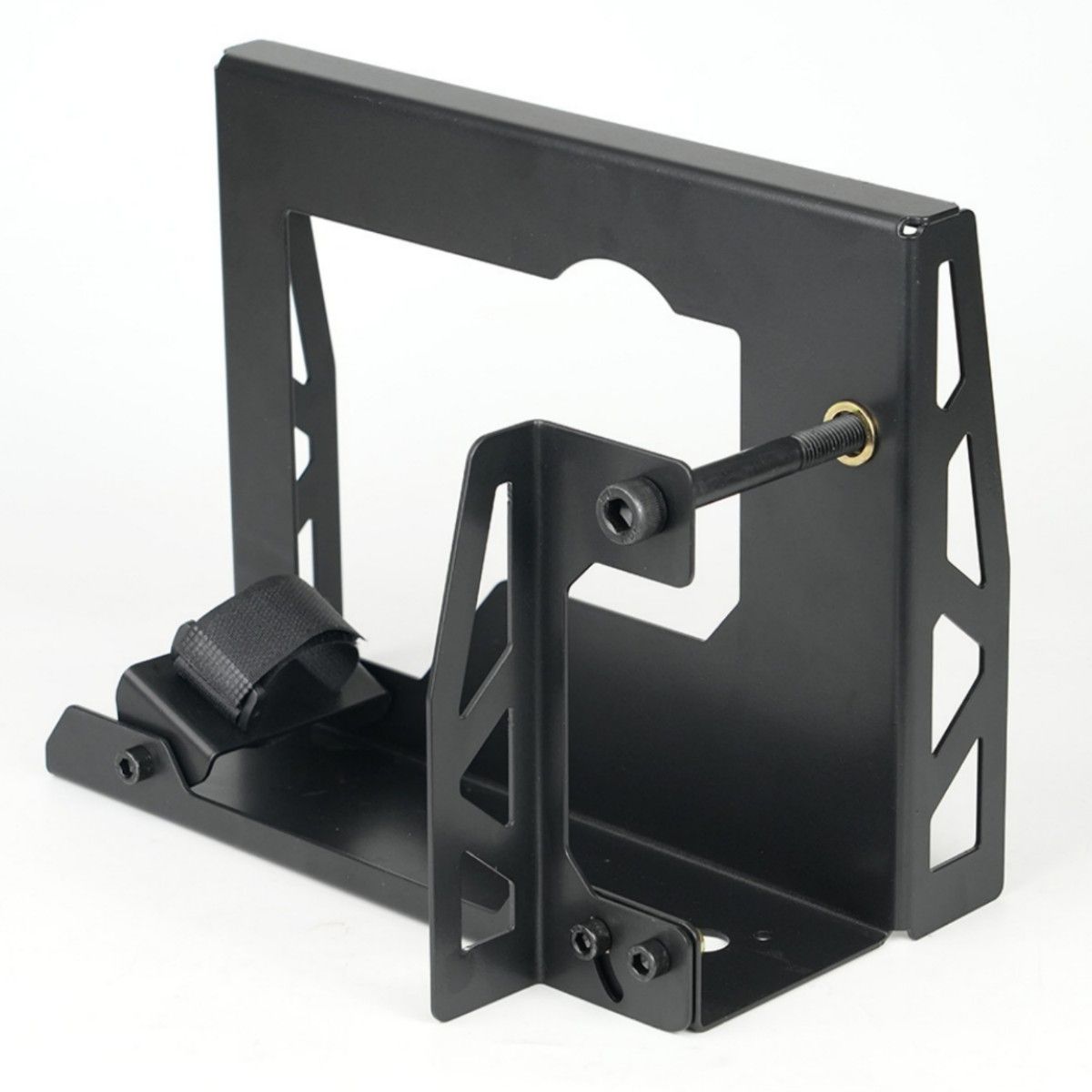 1pc Flip Planer Stand- Electric Planer Inverted Bracket, Woodworking Planing Support Practical Household Flip Mount Tool Steel- Rack
