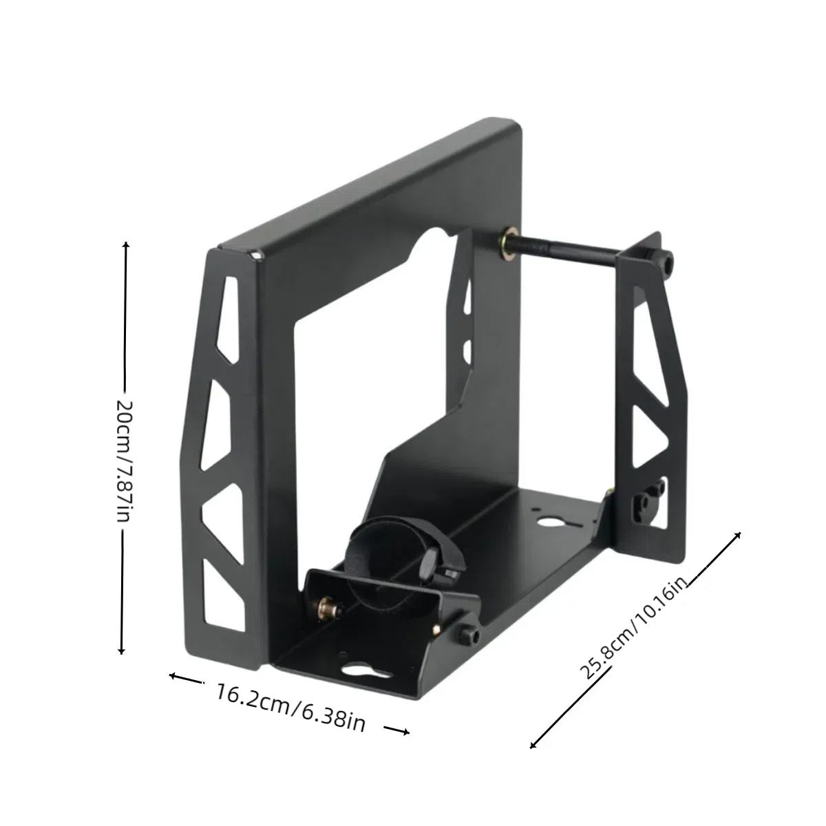 1pc Flip Planer Stand- Electric Planer Inverted Bracket, Woodworking Planing Support Practical Household Flip Mount Tool Steel- Rack