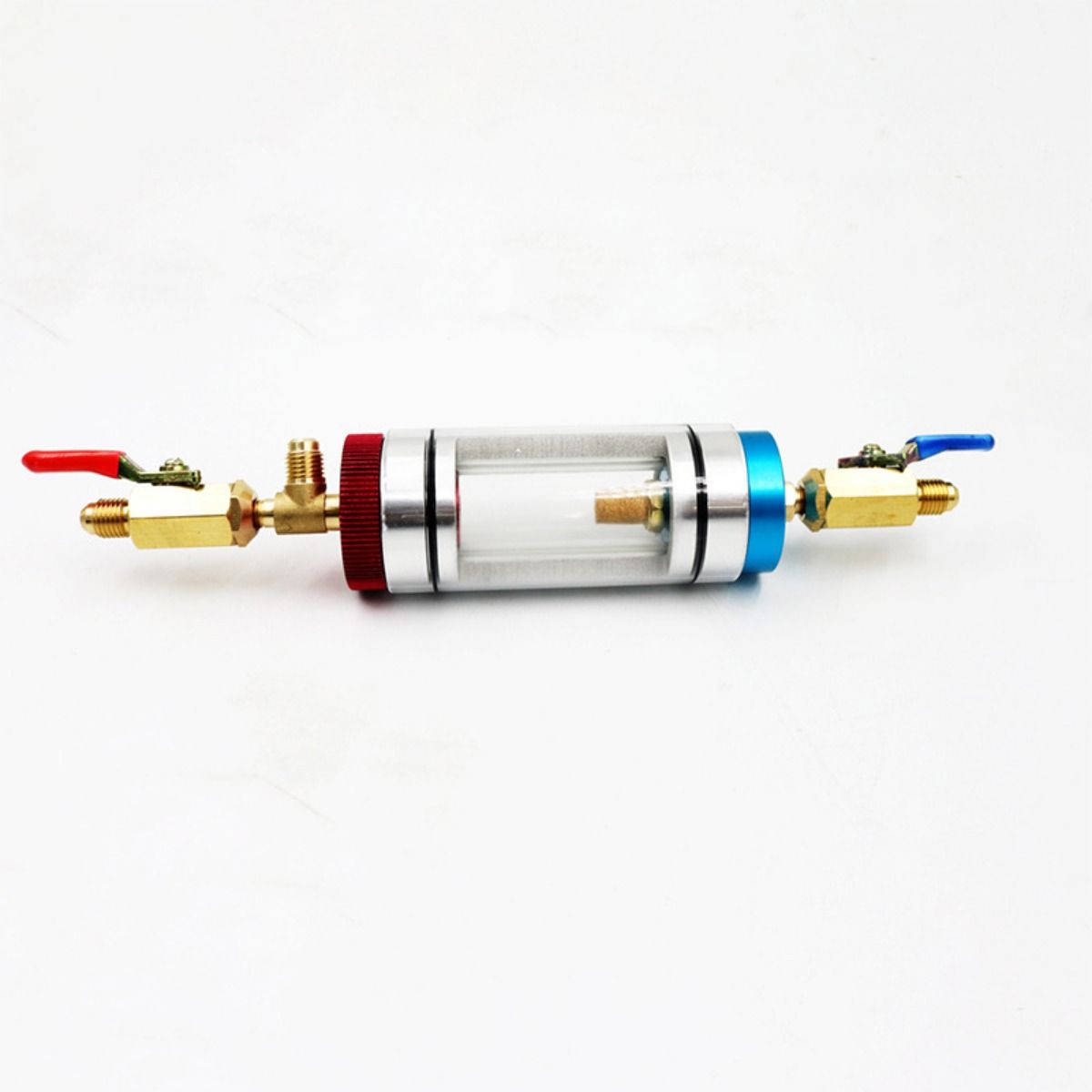 1pc Car A/C Refrigerant Filler Refrigerant Oil Regulator Automotive Air Conditioning Refrigerant Oil Analyzer