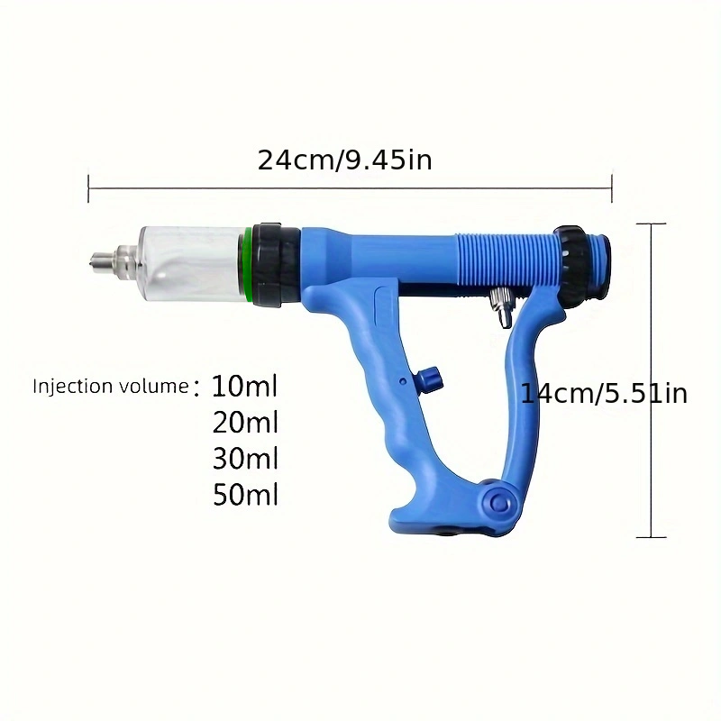 10/20/30/50ML Animal Veterinary Feeding Gun Continuous Drench Infusion Device Pig/cattle/sheep/chicken Vaccine Injection