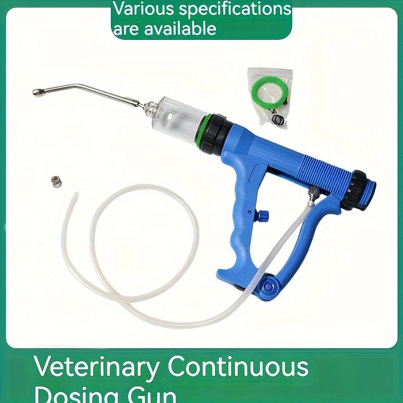 10/20/30/50ML Animal Veterinary Feeding Gun Continuous Drench Infusion Device Pig/cattle/sheep/chicken Vaccine Injection