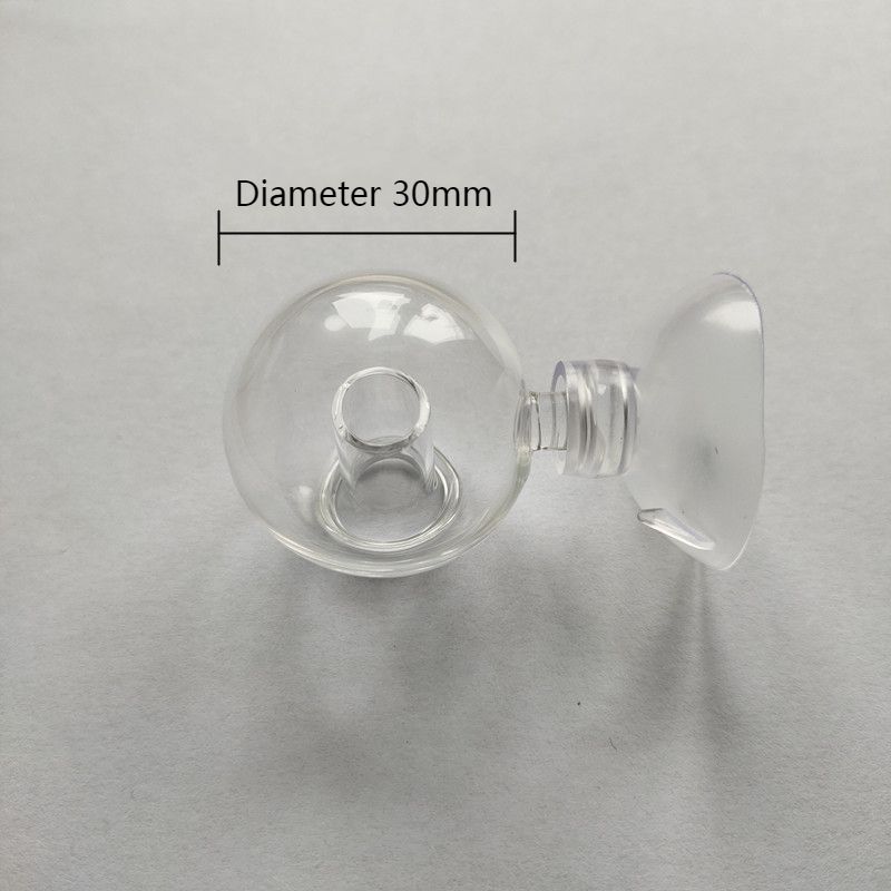 Diffuse Glass CO2 Drop Checker Aquarium Hang On CO2 Monitor Sensor Detector Indicator For Fish Tank Aquatic Planted Tank Test PH