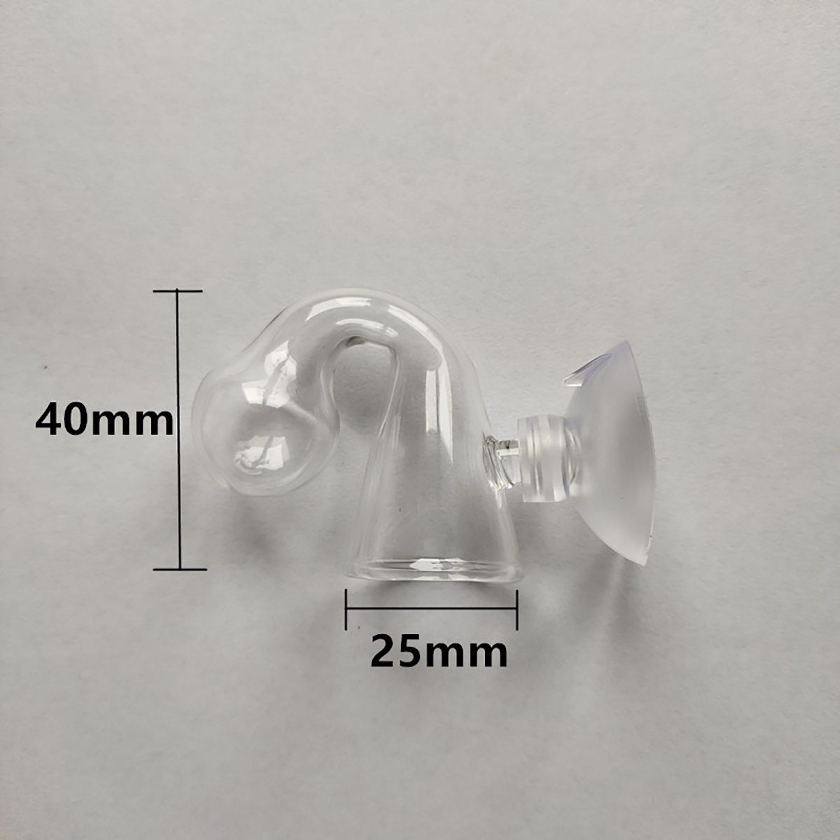 Diffuse Glass CO2 Drop Checker Aquarium Hang On CO2 Monitor Sensor Detector Indicator For Fish Tank Aquatic Planted Tank Test PH