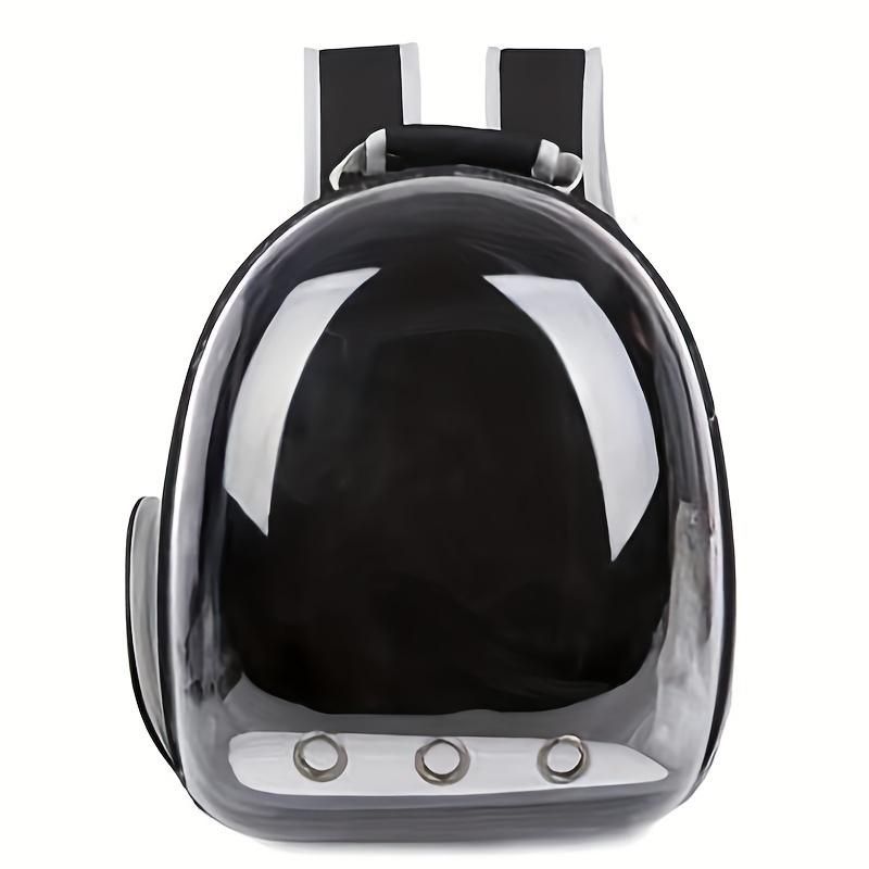 Breathable Transparent Space Capsule Cat Backpack – Durable Acrylic Pet Carrier with Zippered Access