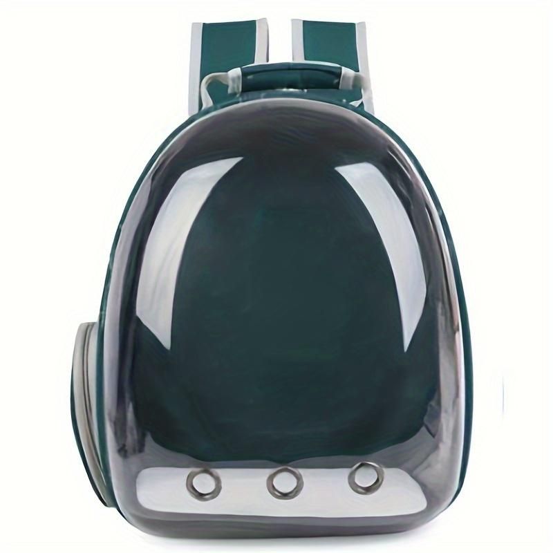 Breathable Transparent Space Capsule Cat Backpack – Durable Acrylic Pet Carrier with Zippered Access