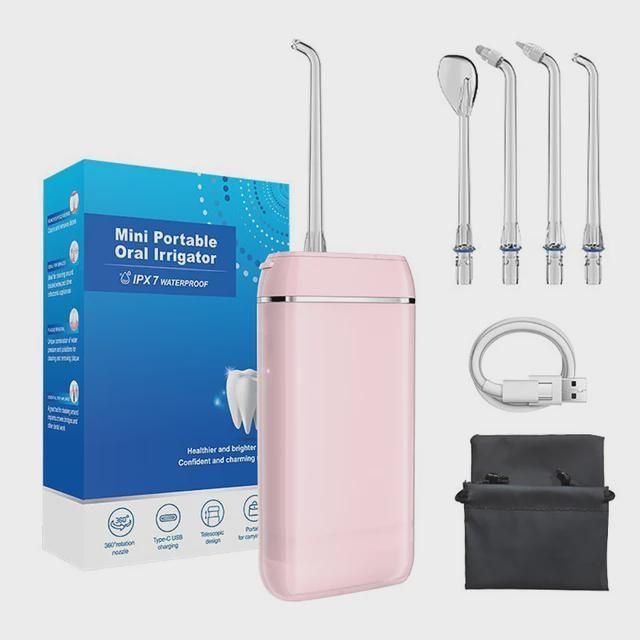 Portable Oral Irrigator Dental Water Jet Water Flosser Pick Toothpicks Floss Mouth Washing Machine Water Thread for Teeth Travel