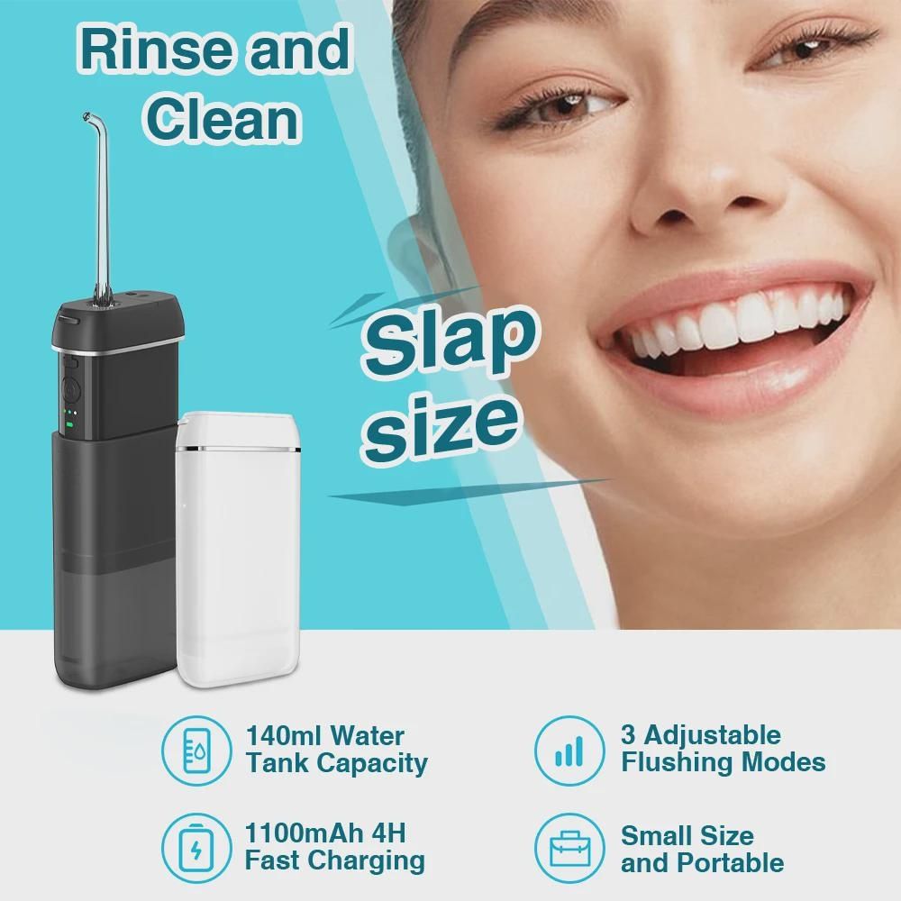 Portable Oral Irrigator Dental Water Jet Water Flosser Pick Toothpicks Floss Mouth Washing Machine Water Thread for Teeth Travel