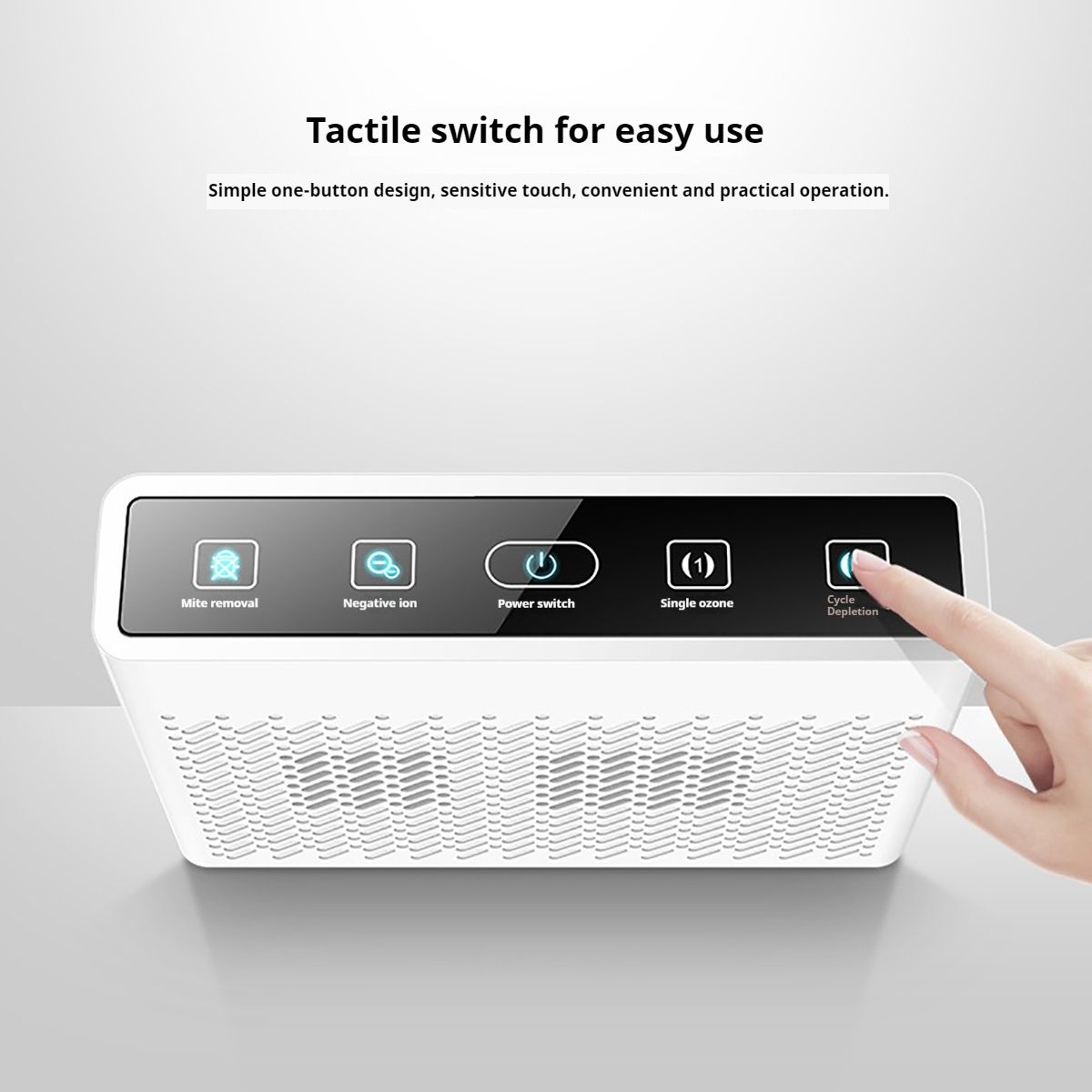 1pc Pet Ozone Sterilizer in Addition to Odor Formaldehyde Bathroom Toilet Sterilization Deodorization Mite Air Air Purifier