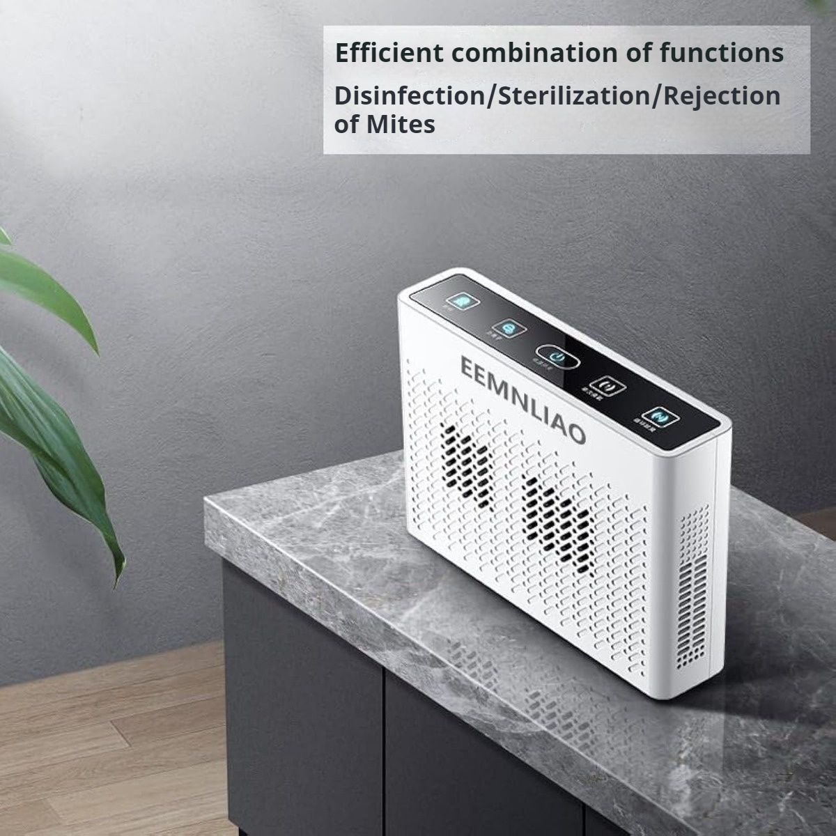 1pc Pet Ozone Sterilizer in Addition to Odor Formaldehyde Bathroom Toilet Sterilization Deodorization Mite Air Air Purifier