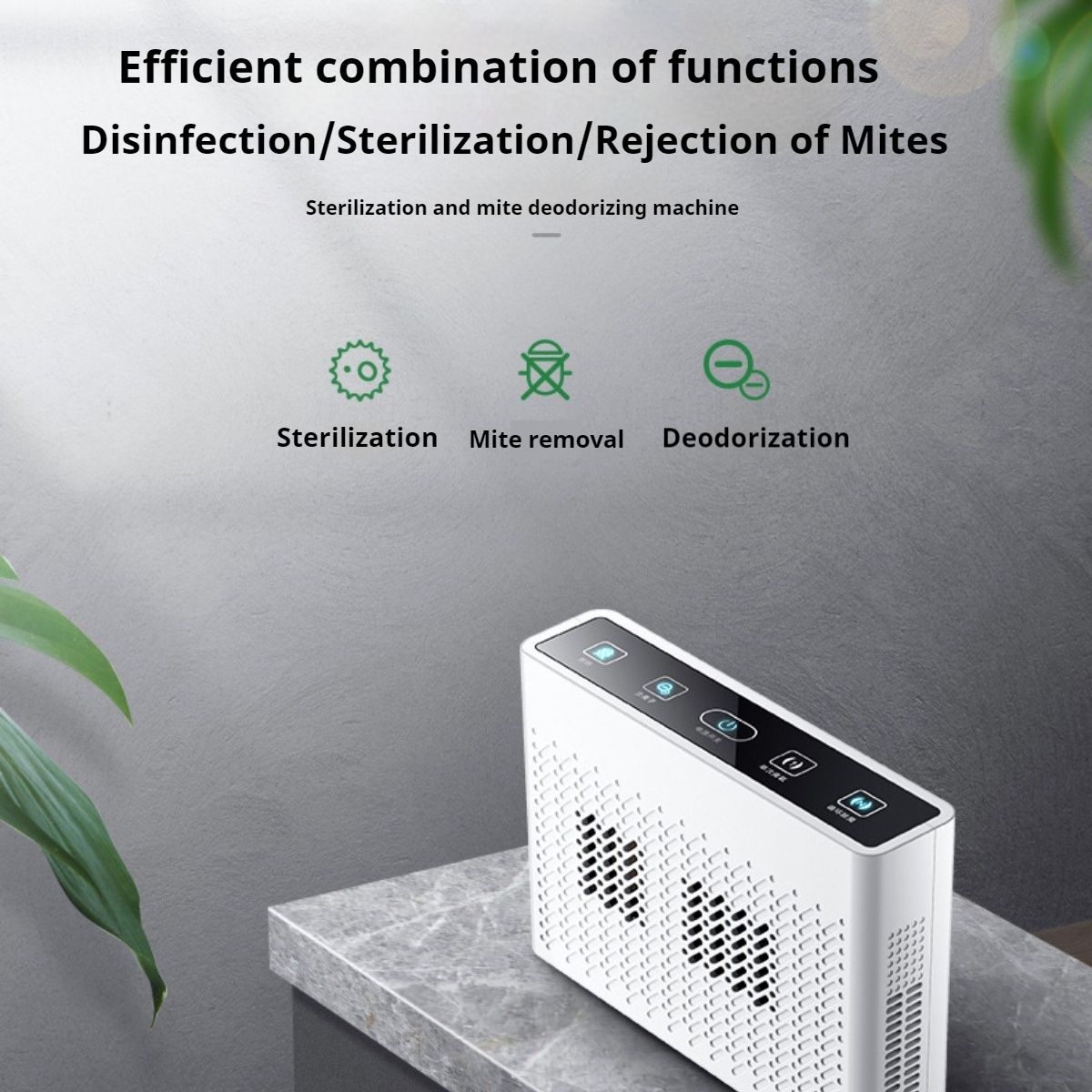 1pc Pet Ozone Sterilizer in Addition to Odor Formaldehyde Bathroom Toilet Sterilization Deodorization Mite Air Air Purifier