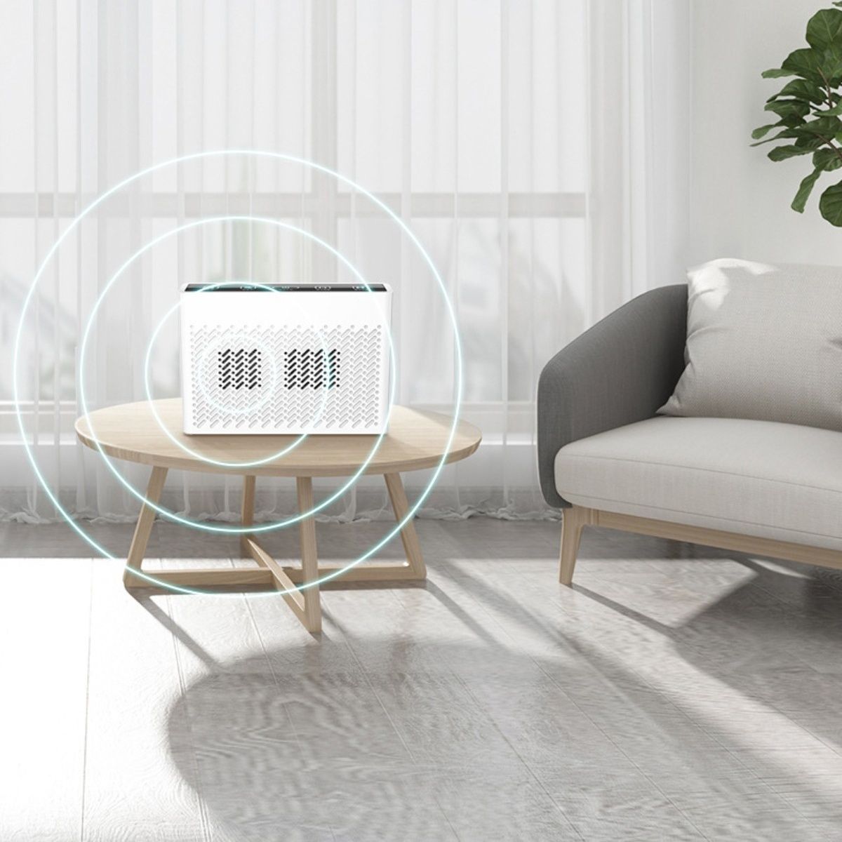 1pc Pet Ozone Sterilizer in Addition to Odor Formaldehyde Bathroom Toilet Sterilization Deodorization Mite Air Air Purifier