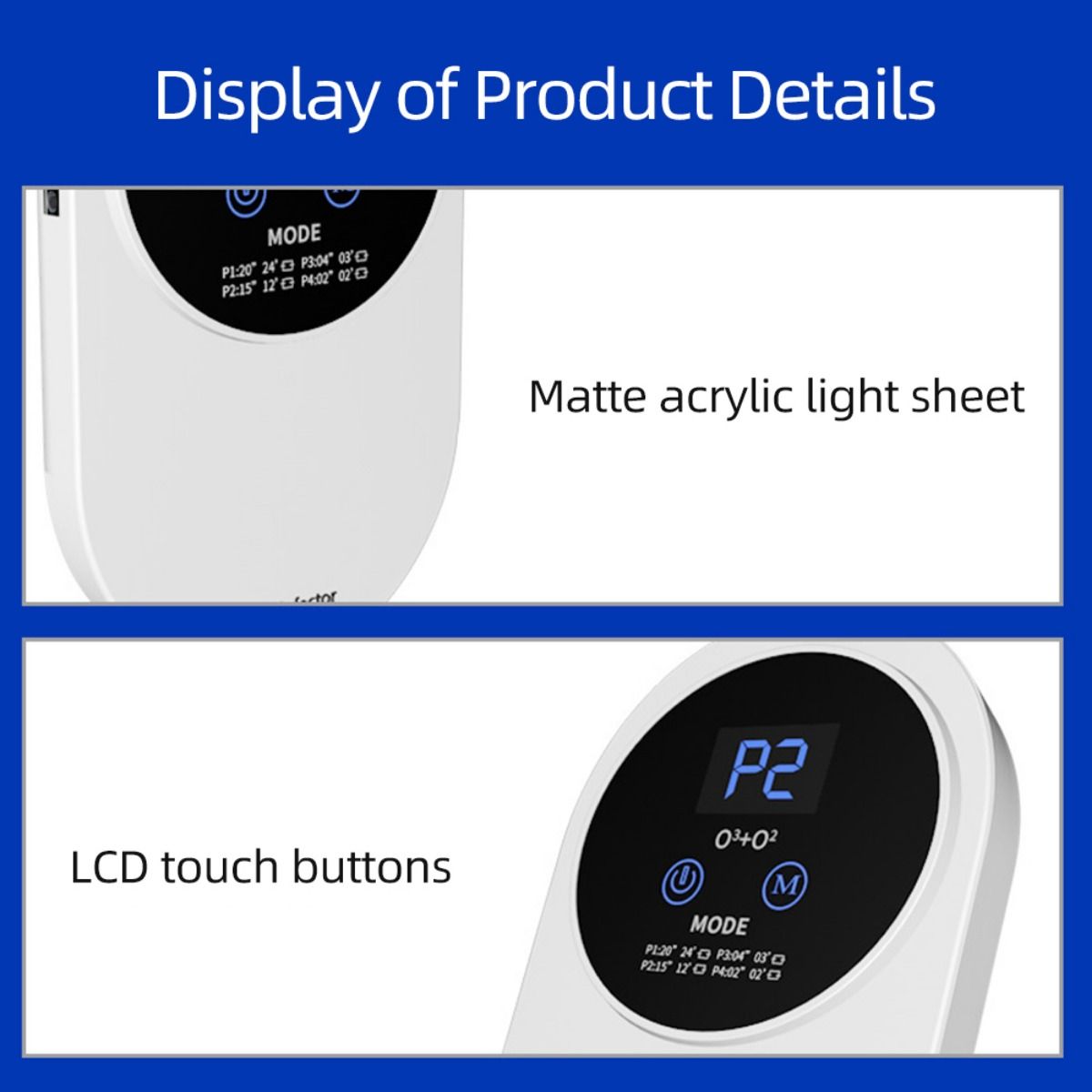 1pc Mini Air Purifier for Home 100mg/h Ozone Generator Negative Ion Air Ionizer Pet Toilet Kitchen Deodorizer Car Air Freshener