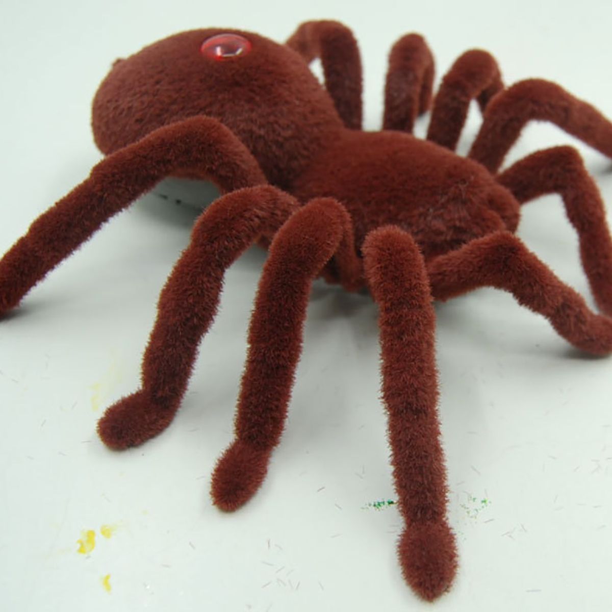 1pc [Funny] Prank Trick Toy Infrared Remote Control Flash Spider Animal Toy Electronic Pets RC Simulation Luminous Tarantula Model
