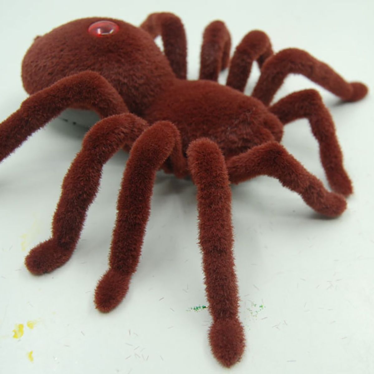 1pc [Funny] Prank Trick Toy Infrared Remote Control Flash Spider Animal Toy Electronic Pets RC Simulation Luminous Tarantula Model