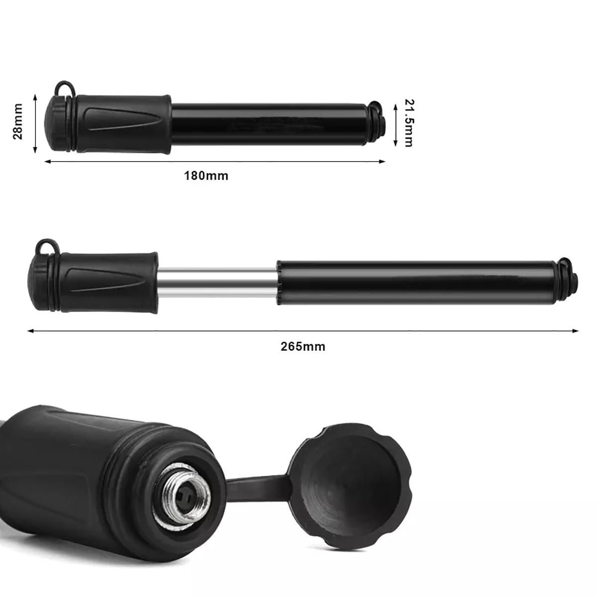 Bike Pump Portable Mini Cycling Hand Air Pump High Pressure Ball MTB Road Bicycle Tire Inflator Schrader Presta Valve