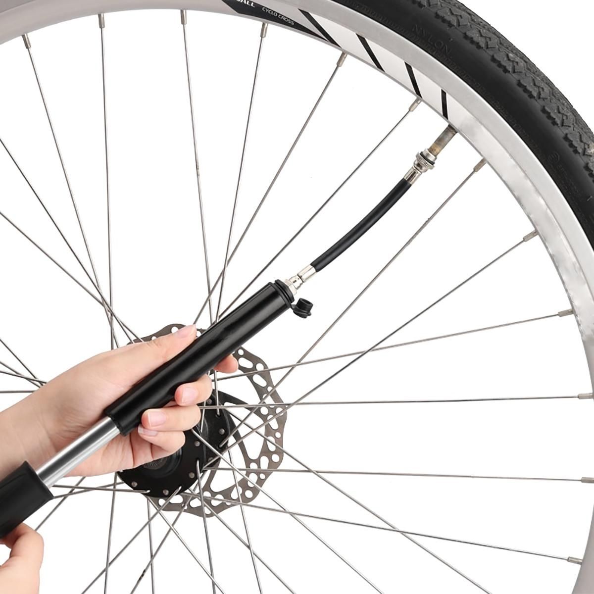 Bike Pump Portable Mini Cycling Hand Air Pump High Pressure Ball MTB Road Bicycle Tire Inflator Schrader Presta Valve