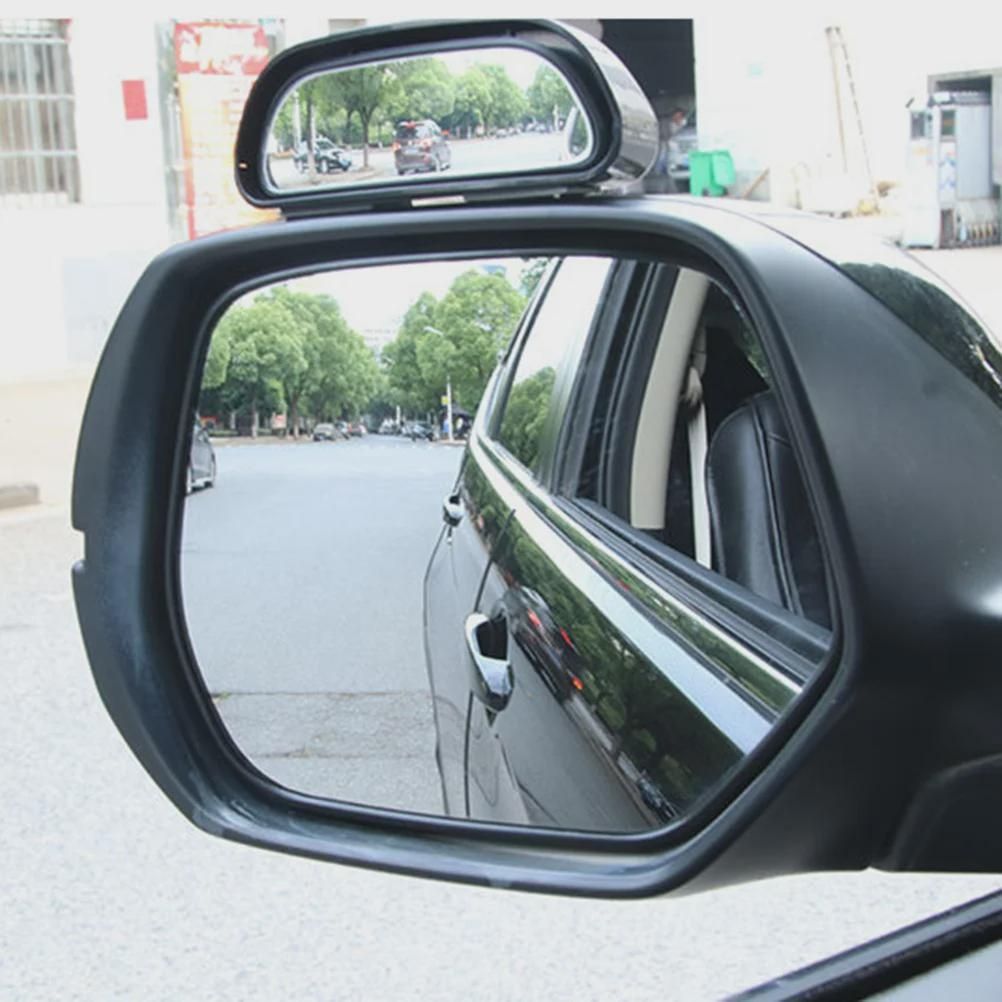 Universal Car Rear View Mirror Clear Rearview Mirror Automobile Auxiliary Mirror Accessories